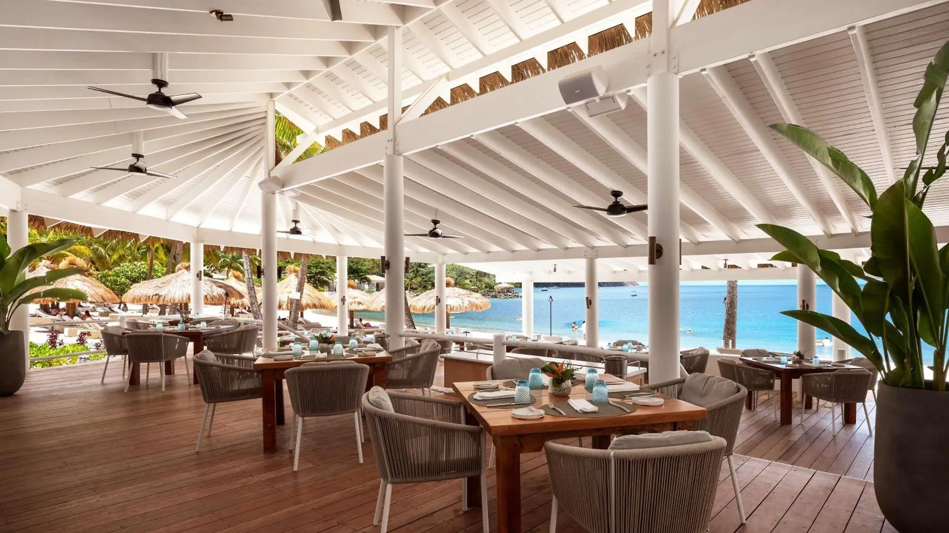 ***** 度假村 糖海滩总督度假酒店 Soufrière 圣卢西亚
